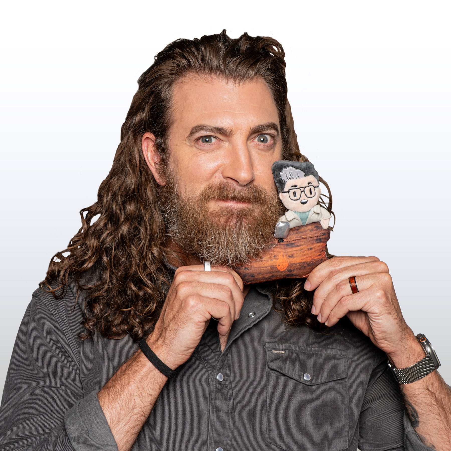 GMM Rhett & Link Plush Keychain