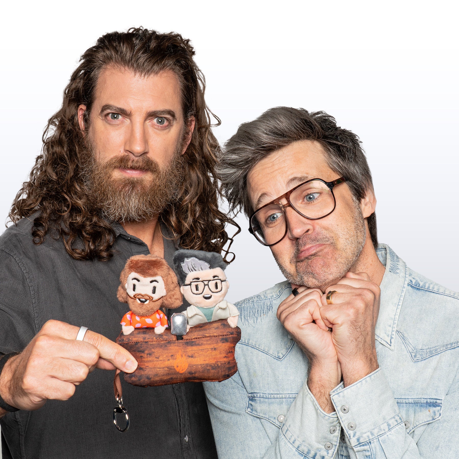 GMM Rhett & Link Plush Keychain